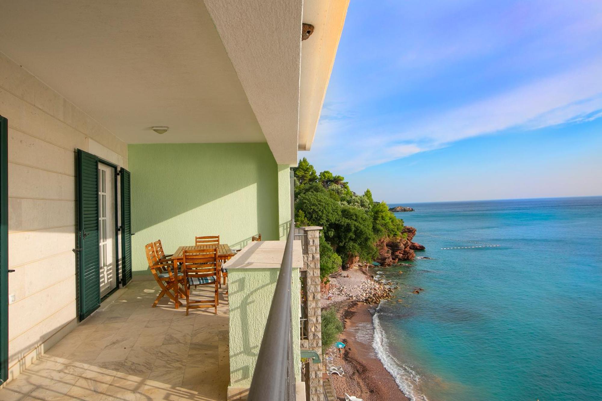 Montesan Luxury Apartment Beach Front Sveti Stefan Εξωτερικό φωτογραφία