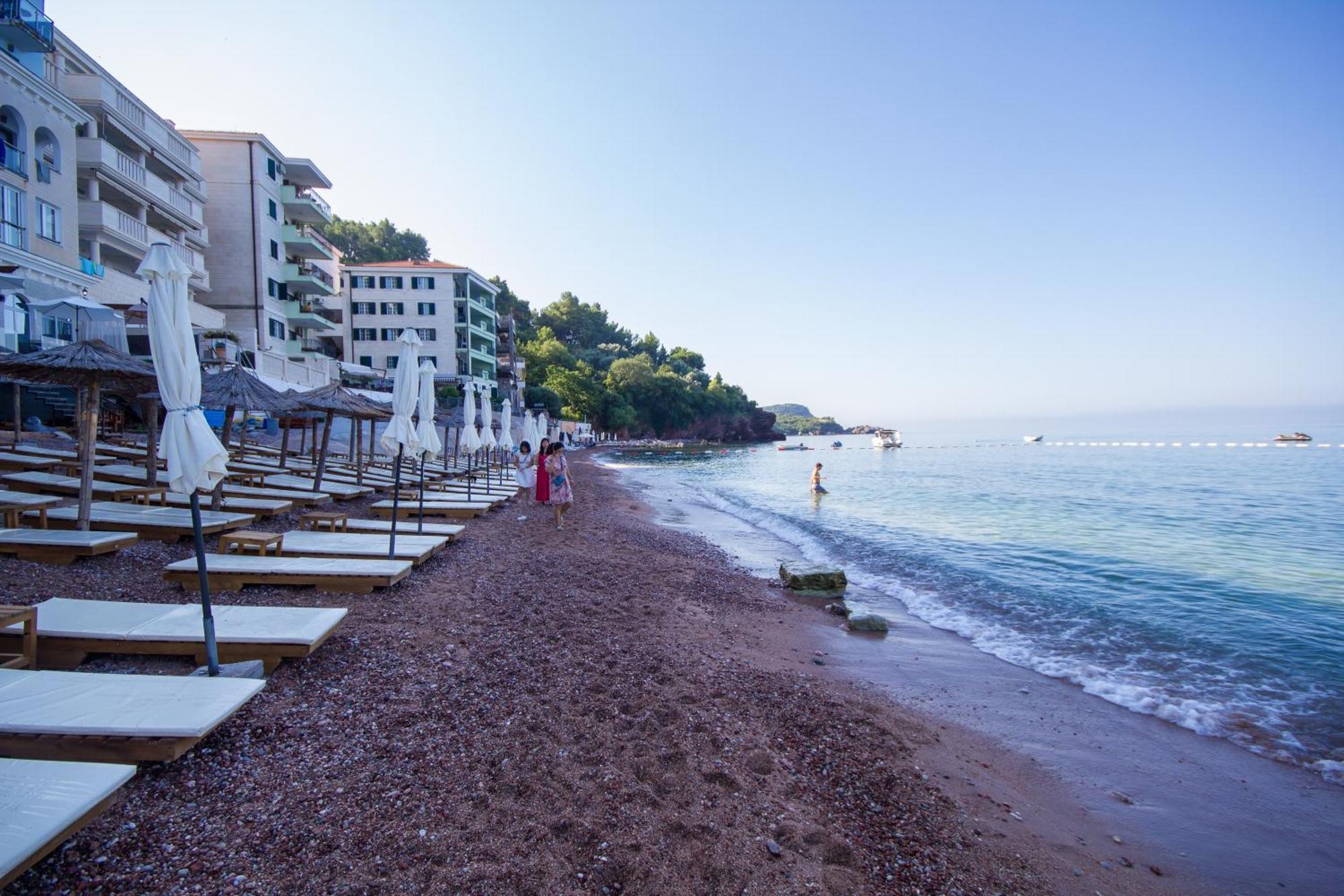 Montesan Luxury Apartment Beach Front Sveti Stefan Εξωτερικό φωτογραφία