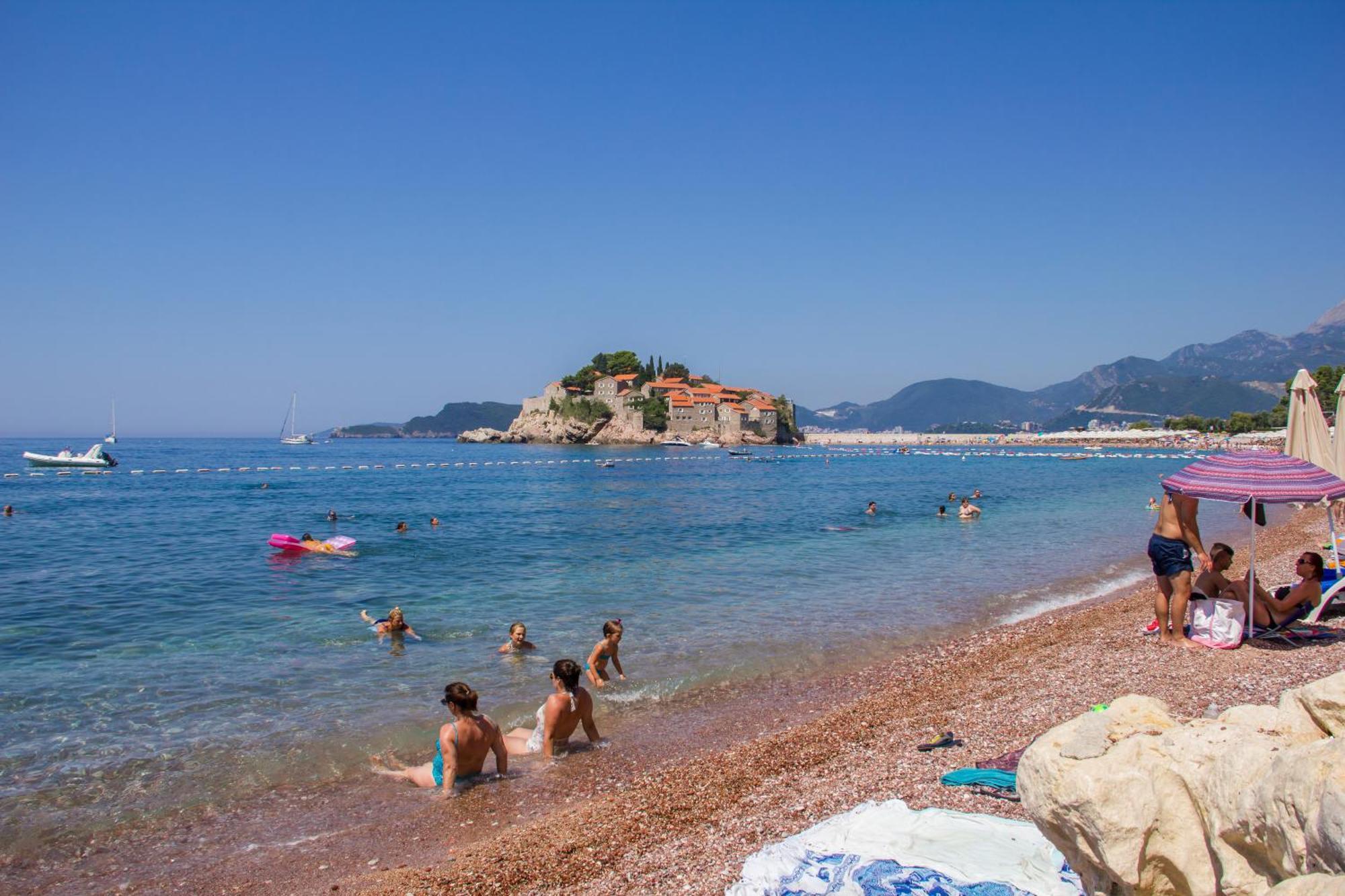 Montesan Luxury Apartment Beach Front Sveti Stefan Εξωτερικό φωτογραφία
